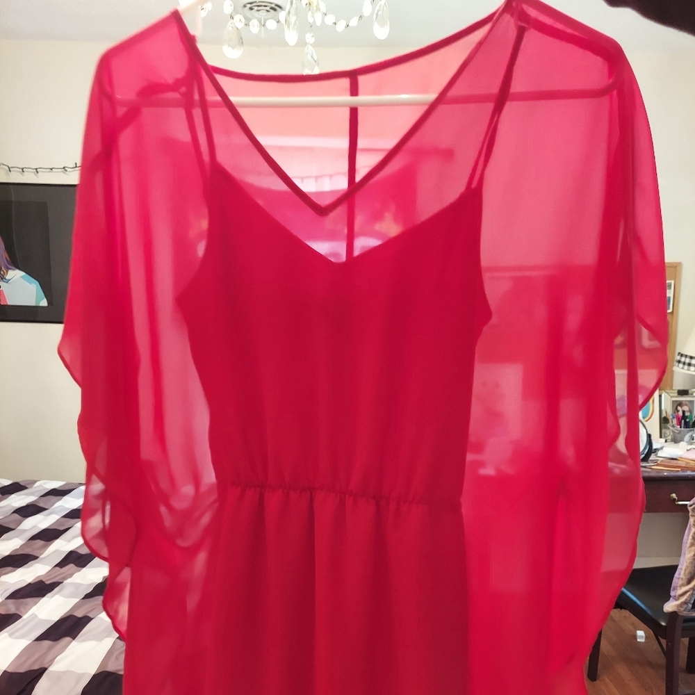 Forever 21 red dress, xs